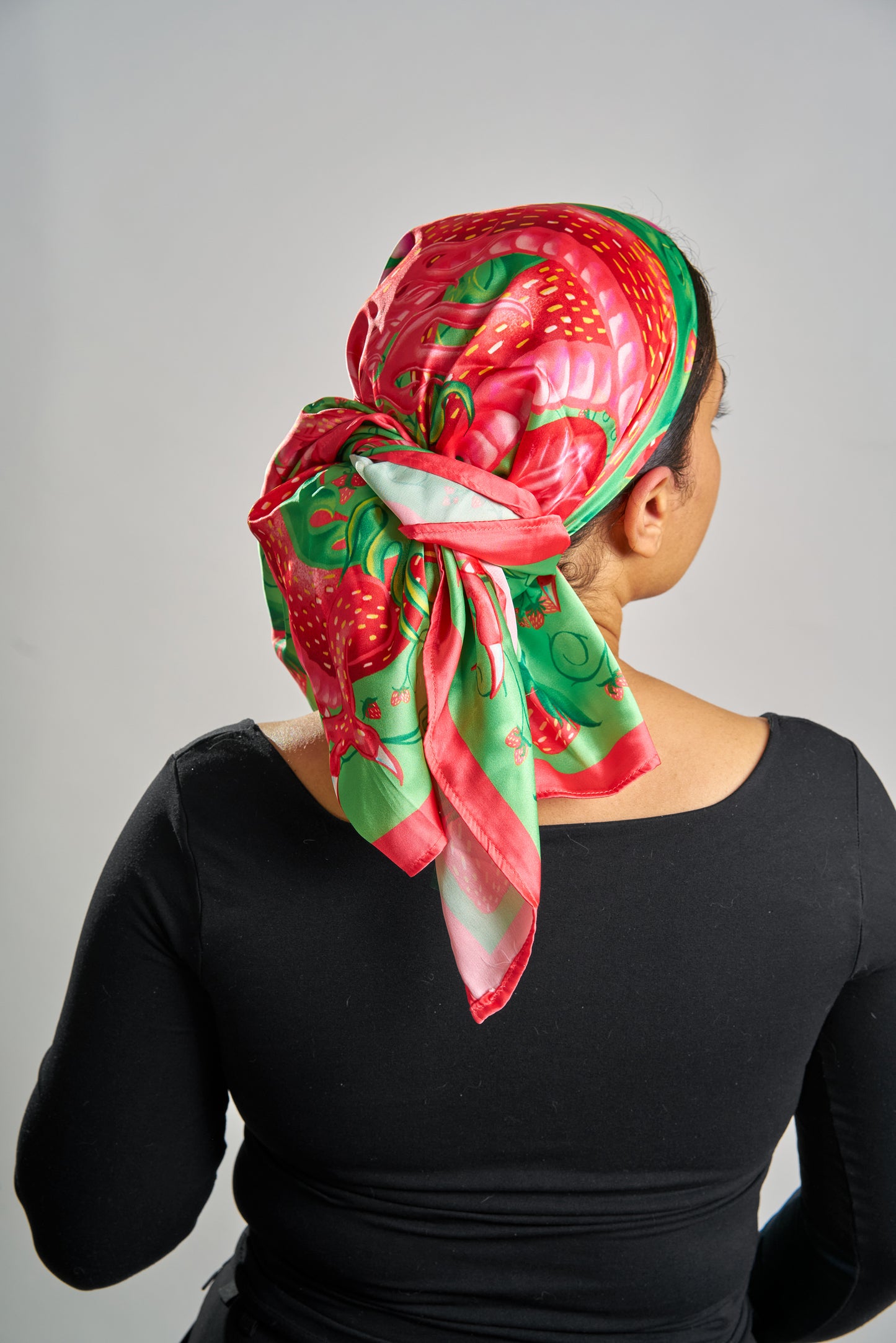 The Strawberry Dragon's Ballet - Satin Scarf