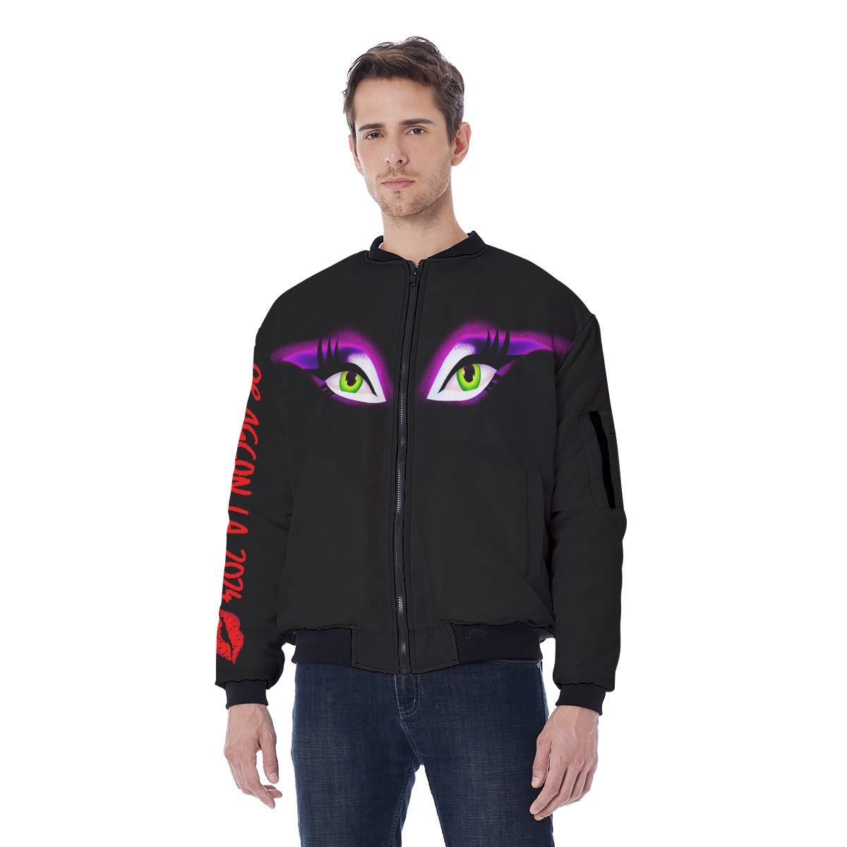 All-Over Print Men's Bomber Jacket